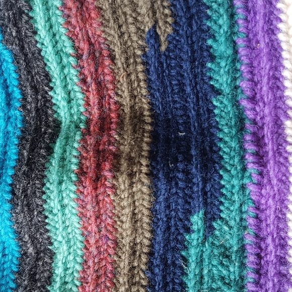 Nalbinding multi-coloured hat / toque | Viking Style | NWT - Picture 5 of 17